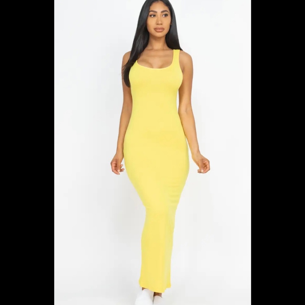 Sleeveless Basic Maxi Dress NWT